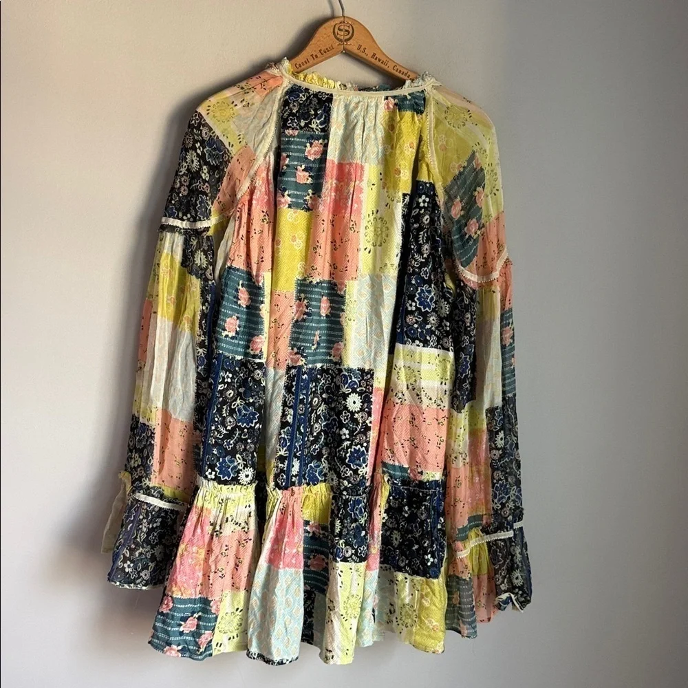 NEW Free People Patch Made In Heaven Dress Small